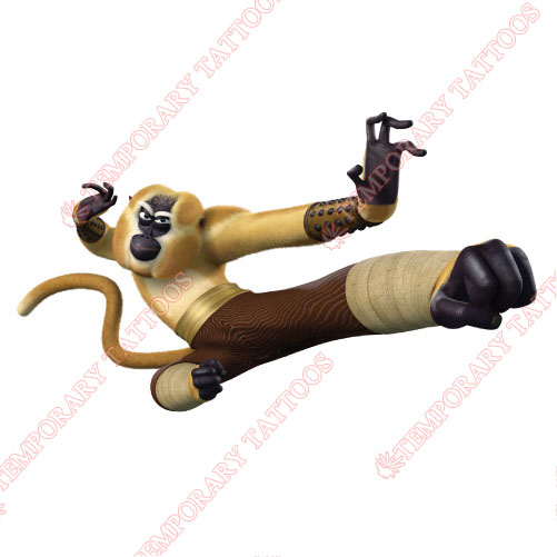 Kung Fu Panda Customize Temporary Tattoos Stickers NO.3350